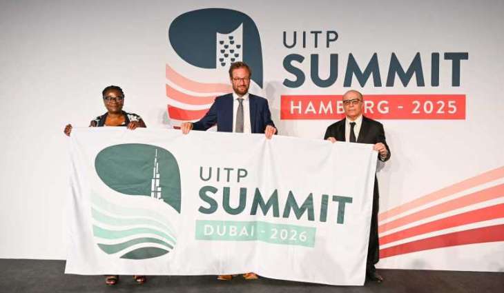RTA receives flag to host UITP Global Public Transport Summit 2026