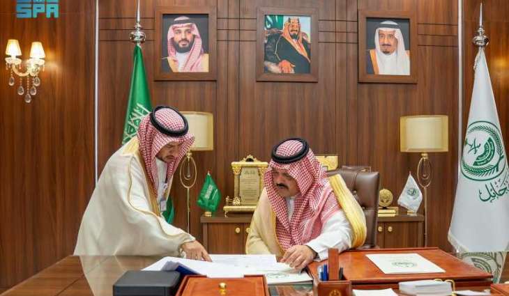 أمير حائل يستقبل مدير فرع شركة المياه الوطنية بالمنطقة