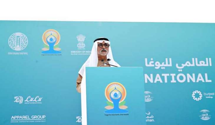 Nahyan bin Mubarak attends 11th International Day of Yoga celebration in Abu Dhabi