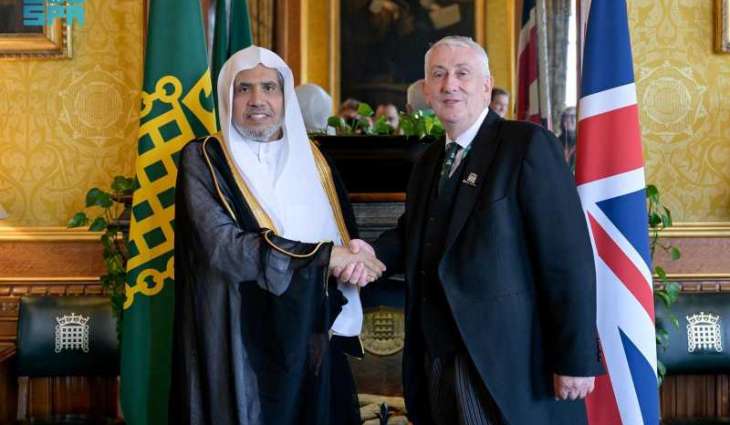 MWL Secretary-General Meets with UK House of Commons Speaker
