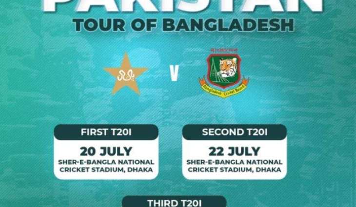 Pakistan team to travel to Bangladesh next month for three-match T20I series