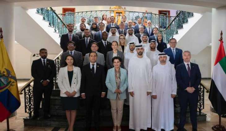 President of Ecuador meets Envoy of UAE’s Minister of Foreign Affairs