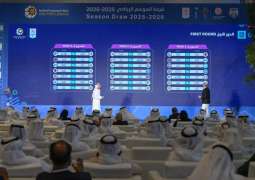 UAE Pro League holds 2025-26 sports season draw for ADNOC Pro League, ADIB Cup