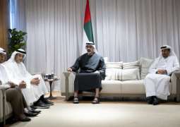 Crown Prince of Abu Dhabi meets UAE team at 17th BRICS Summit