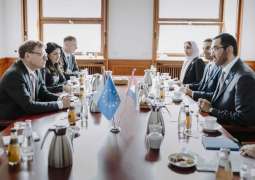 مبعوث الإمارات الخاص إلى ألمانيا يبحث مع  كبار المسؤولين في برلين العلاقات الثنائية في المجالات الحيوية