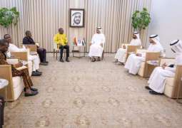 Shakhboot bin Nahyan receives Foreign Minister of Burkina Faso