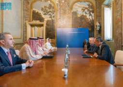 نائب وزير الخارجية يلتقي المستشار الدبلوماسي لرئيسة مجلس الوزراء الإيطالي