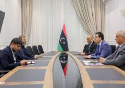 سفیر باکستان لدی لیبیا یجتمع بمدیر ادارة شوٴون آسیا في طرابلس