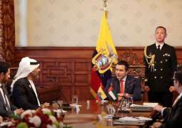 Ecuadorian President receives UAE Accountability Authority President