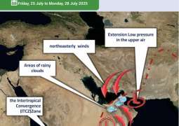 Chance of convective cloud formation from Friday to Monday: NCM