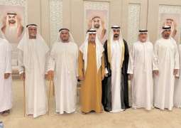نهيان بن مبارك يحضر أفراح الكعبي في العين