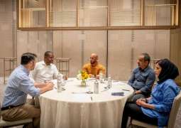 Abdulla Al Hamed explores avenues of cooperation with global media, entertainment leaders in Osaka