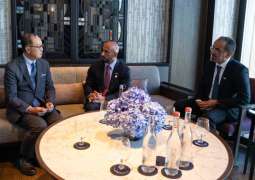 Abdulla Al Hamed holds media, academic meetings in Osaka ahead of BRIDGE Summit