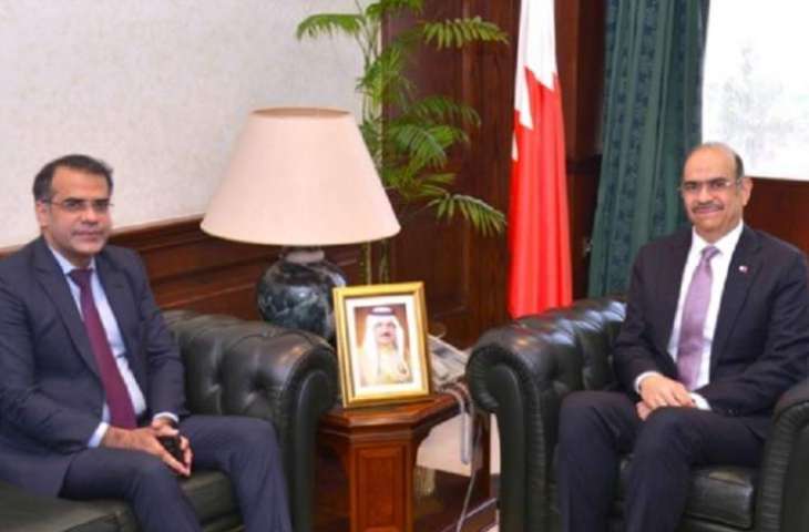 سفیر باکستان لدی البحرین یجتمع بوزیر الشوٴون القانونیة یوسف بن عبدالحسین خلف