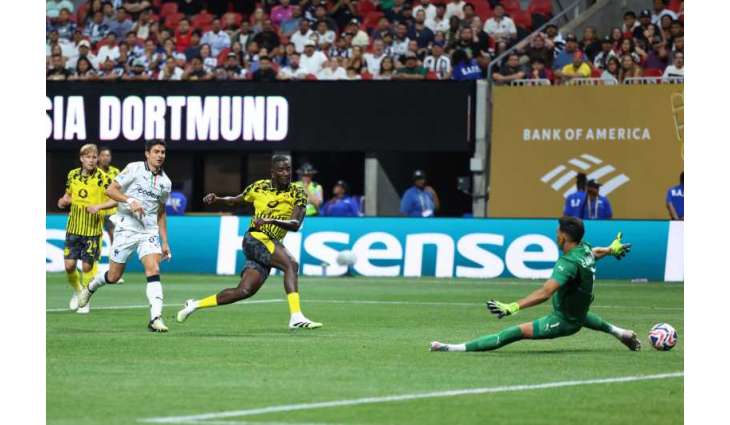 Dortmund hold off Monterrey to reach Club World Cup quarter-finals