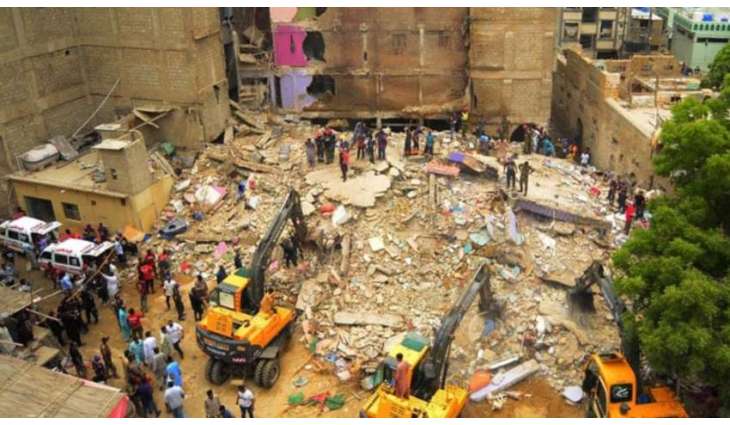 Death toll reaches 16 as rescue operation at Karachi’s Lyari building continues
