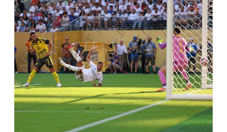 Real Madrid survive Dortmund scare to reach Club World Cup semis