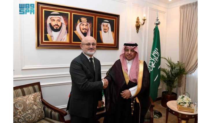 مدير فرع وزارة الخارجية بمكة المكرمة يستقبل سفير بعثة روسيا الاتحادية لدى منظمة التعاون الإسلامي