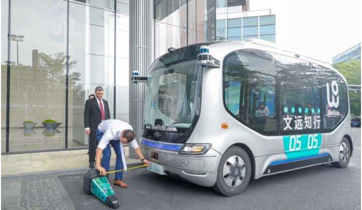 RTA observes Dubai World Challenge for Self-Driving Transport field tests in China