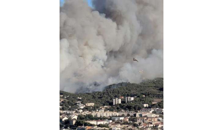 Massive wildfire destroys 154 hectares in southern France's Martigues