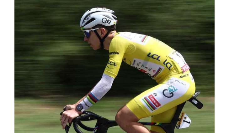 Tadej Pogačar finishes third on final Tour de France mountain stage