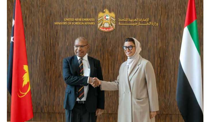 Noura Al Kaabi receives Papua New Guinea’s Minister of International Trade and Investment