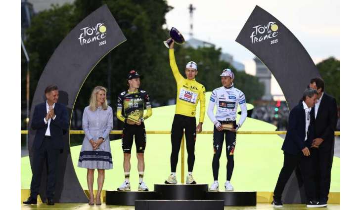 Tadej Pogačar wins his fourth Tour de France for UAE Team Emirates-XRG