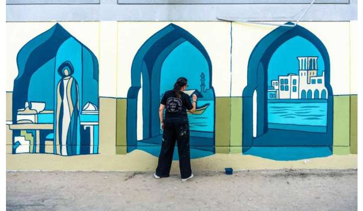 Dubai Culture unveils creative burst to Al Quoz with new murals