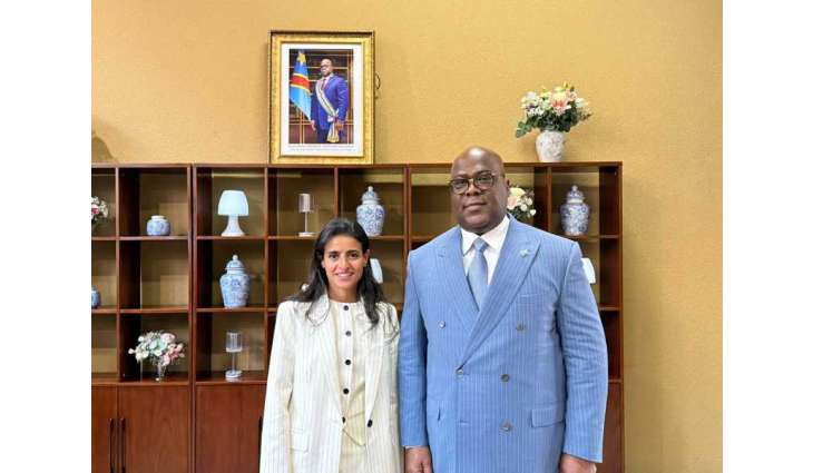 Shaikha Al Nowais meets with President of Congo in Kinshasa
