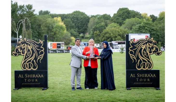 British Showjumping honours Sheikha Fatima bint Hazza for outstanding contribution to sport