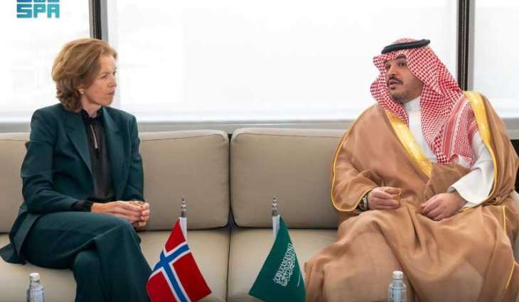 الرئيس التنفيذي لهيئة الأدب والنشر والترجمة يلتقي سفير النرويج لدى المملكة