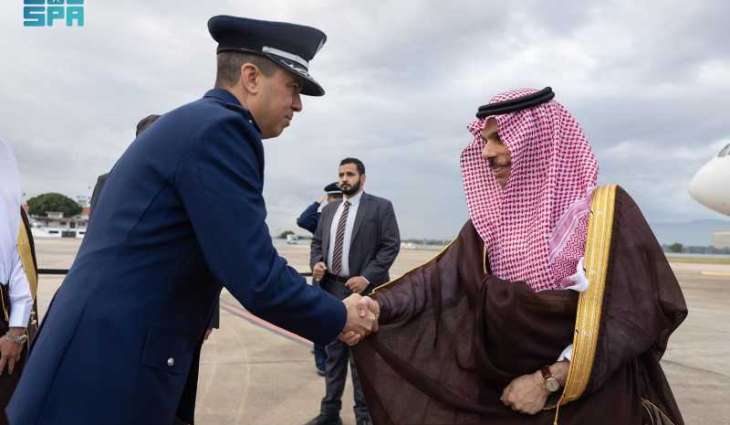 نيابةً عن سمو ولي العهد.. سمو وزير الخارجية يصل البرازيل للمشاركة في اجتماع قمة بريكس