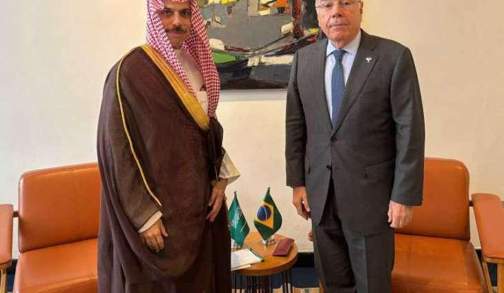 سمو وزير الخارجية يلتقي وزير خارجية البرازيل