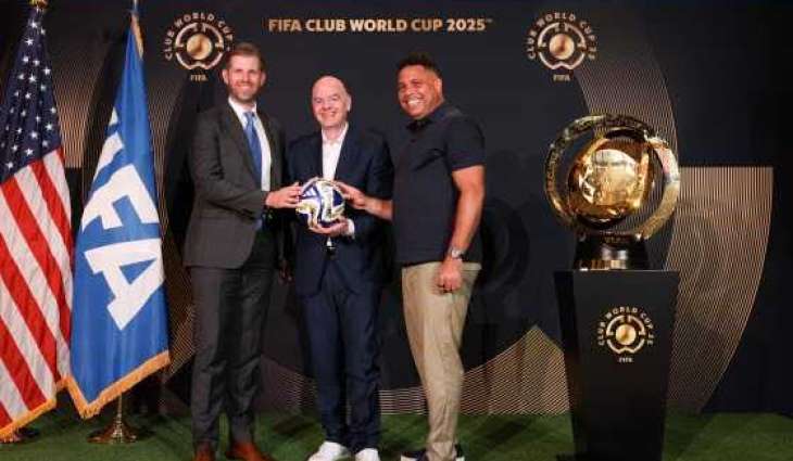 Club World Cup trophy on public display as FIFA opens new office in New York