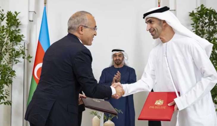 UAE, Azerbaijan Presidents witness signing of Comprehensive Economic Partnership Agreement