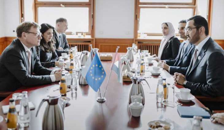 مبعوث الإمارات الخاص إلى ألمانيا يبحث مع  كبار المسؤولين في برلين العلاقات الثنائية في المجالات الحيوية