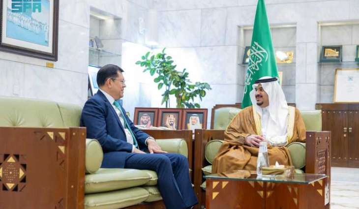نائب أمير منطقة الرياض يستقبل سفير جمهورية المكسيك لدى المملكة