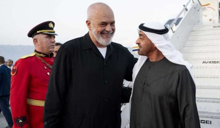UAE President, Albanian Prime Minister meet in Tirana to discuss bilateral ties
