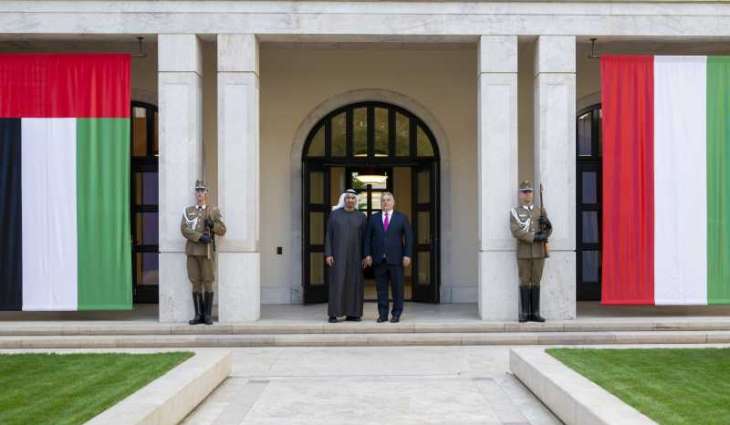 UAE President, Hungarian Prime Minister hold talks in Budapest to discuss bilateral relations
