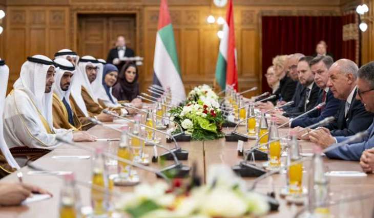 UAE, Hungarian Presidents discuss ways to strengthen cooperation during His Highness’ official visit to Budapest