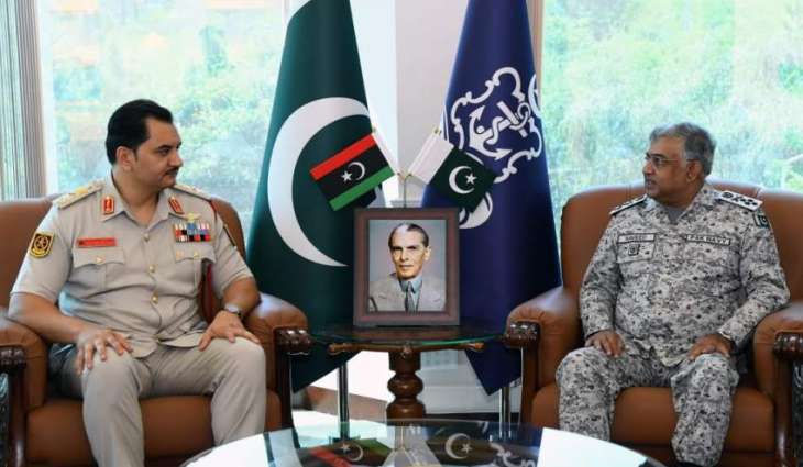 Commander-In-Chief of the Libyan Armed Forces Calls on Chief of the Naval Staff at Naval Headquarters