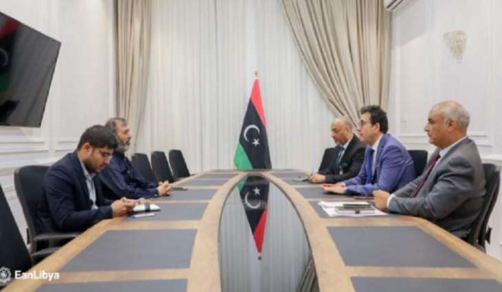 سفیر باکستان لدی لیبیا یجتمع بمدیر ادارة شوٴون آسیا في طرابلس