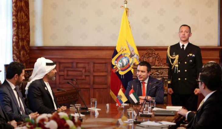 Ecuadorian President receives UAE Accountability Authority President