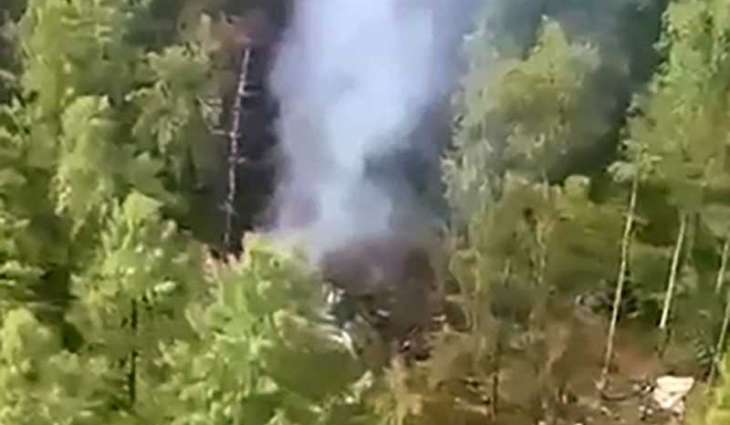 Plane crashes in Russia's far east, nearly 50 people on board feared dead