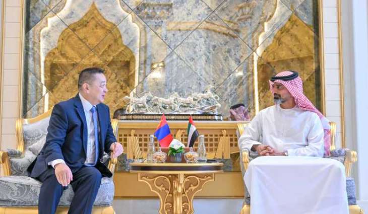 عمار بن حميد يبحث مع سفير منغوليا سبل تعزيز التعاون