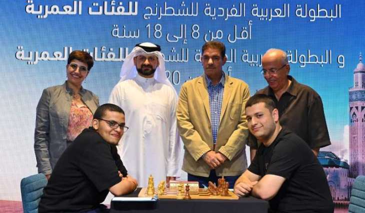 خالد بن حميد القاسمي يشهد منافسات البطولة العربية للشطرنج بالدار البيضاء