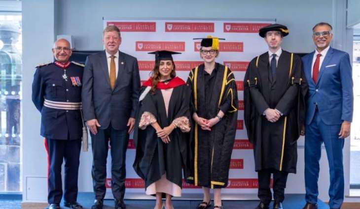 Bodour Al Qasimi conferred University of Leicester’s first-ever honorary professorship