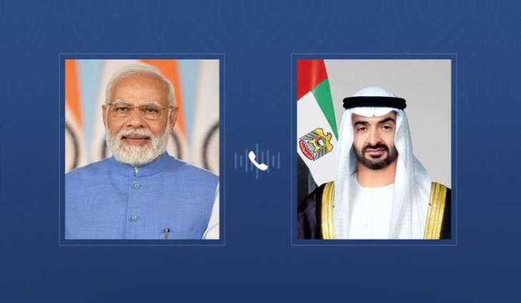 UAE President, Indian Prime Minister discuss strengthening bilateral cooperation by phone