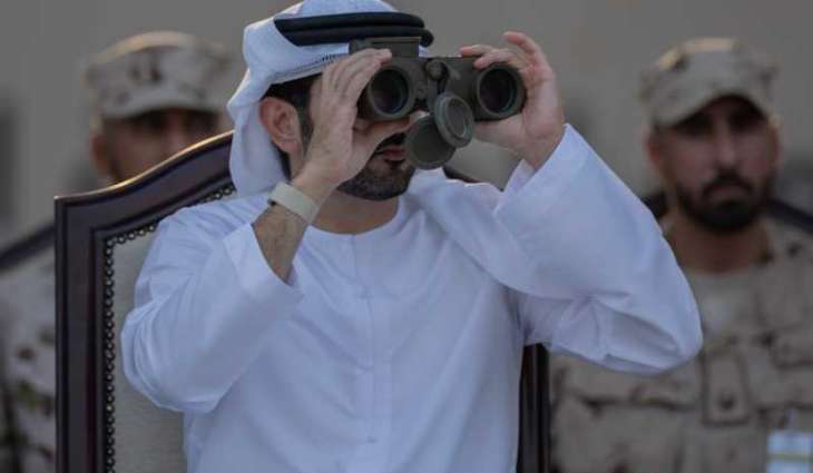 Hamdan bin Mohammed witnesses display of skills of National Service Programme recruits