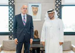 Gargash receives outgoing Ukrainian Ambassador